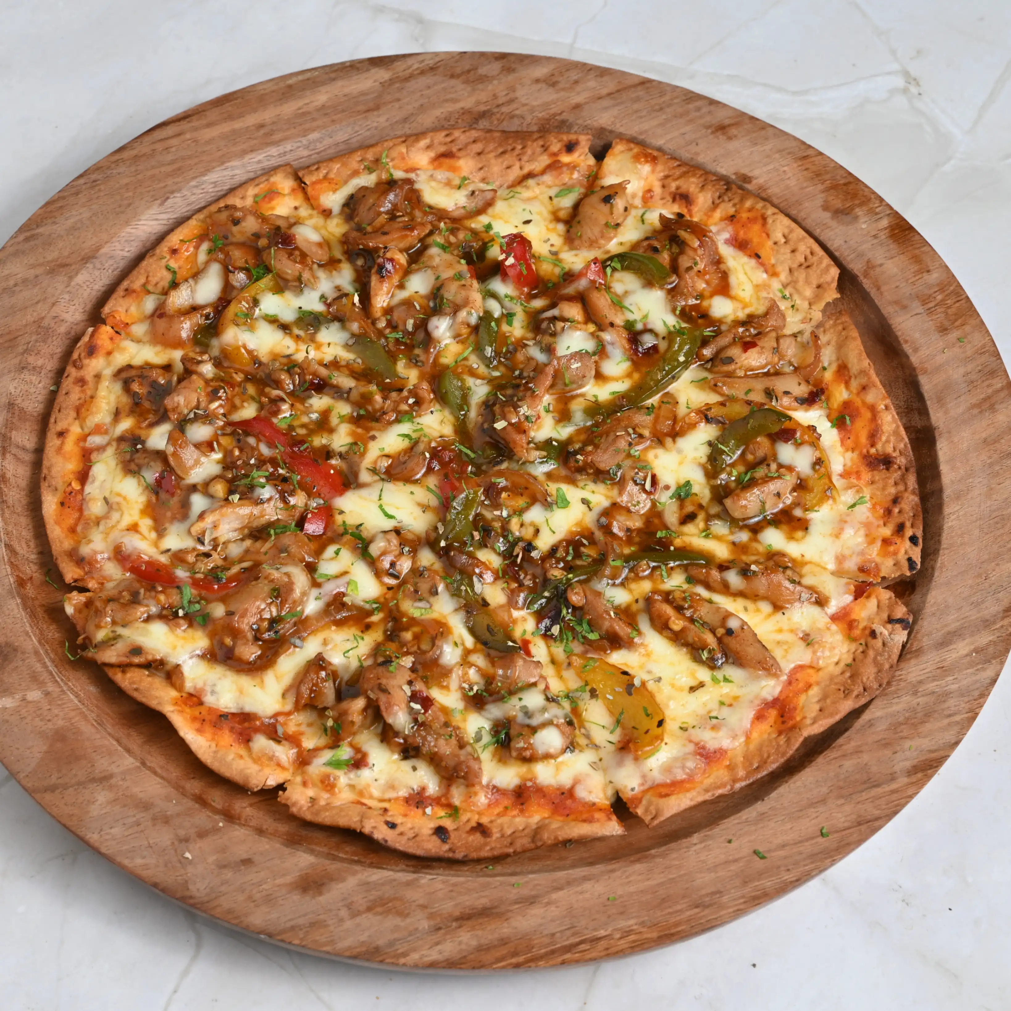 Pizza al Pollo BBQ