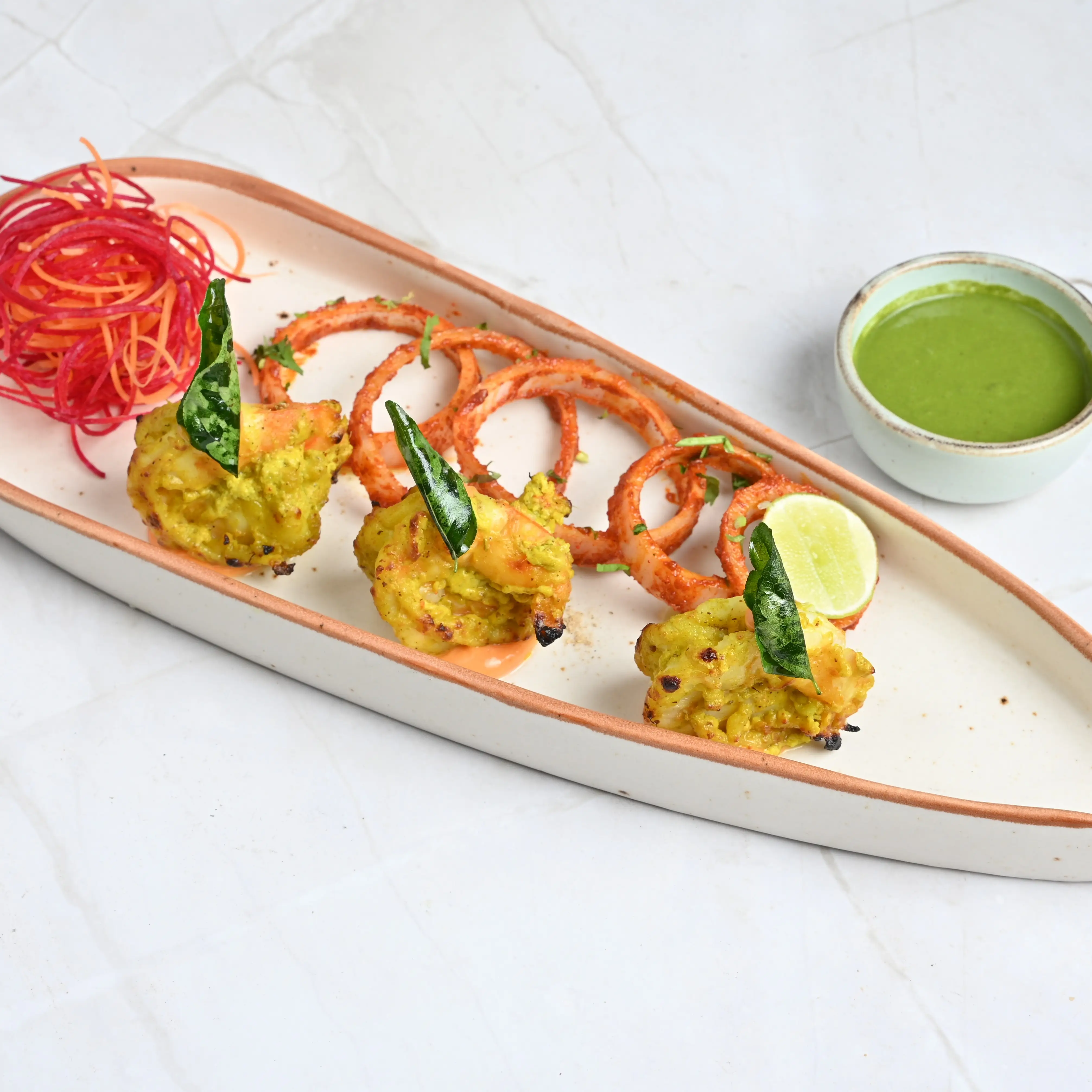 Saffron Tandoori Prawns